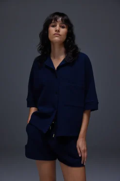 Aveny Sunshine Shorts Waffle Total Eclipse