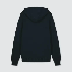 Billebeino Flag Knit Hoodie Navy