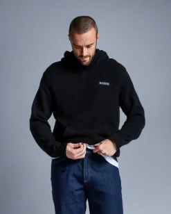 Billebeino Pineapple Knit Hoodie Black