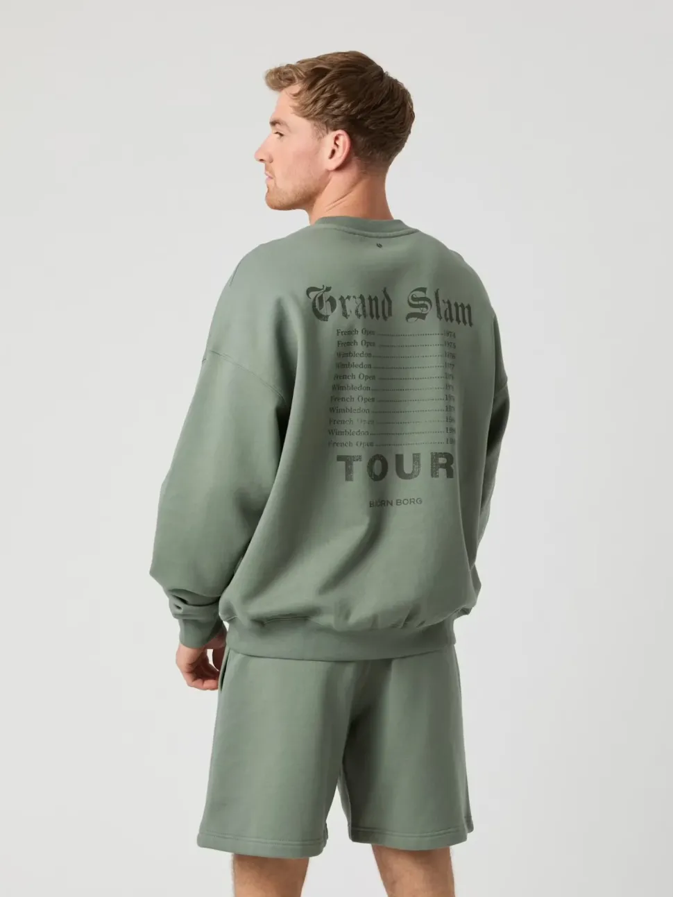 Björn Borg Ace Oversized Sweatshirt Agave Green