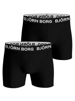 Björn Borg Bamboo Cotton Boxers 2-Pack Black