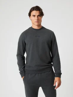 Björn Borg Borg Classic Sweatshirt Dark Gray Melange