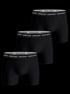 Björn Borg Cotton Stretch Boxer 3-pack Black