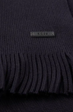 Boss Albas Scarf Dark Blue