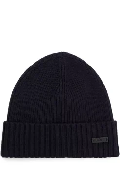 Boss Fati Beanie Dark Blue