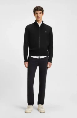 Boss Kanozip Sweater Black