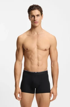 Boss 3-Pack Bamboo Boxers Black