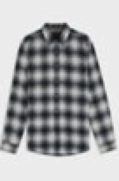 Boss Rickert Shirt Grey Patterned