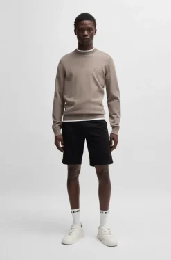 Boss Slim Fit Chino Shorts Black