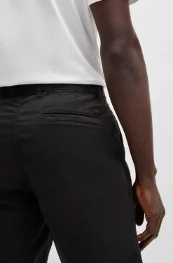 Boss Slim Fit Chino Shorts Black
