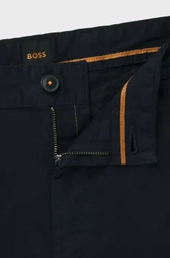 Boss Slim Fit Chino Shorts Dark Navy