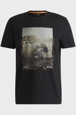 Boss Te_Dunetrace T-shirt Black