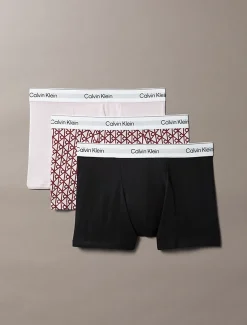 Calvin Klein 3 Pack Relaxed Fit Trunks