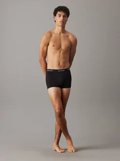 Calvin Klein 3 Pack Trunks – Modern Cotton Black
