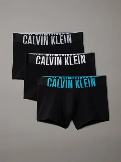 Calvin Klein Intense Power 3-Pack Trunks Black