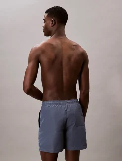 Calvin Klein Medium Drawstring Swim Shorts – Intense Power Grisaille