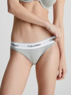 Calvin Klein Modern Cotton Bikini Brief  Grey Heather