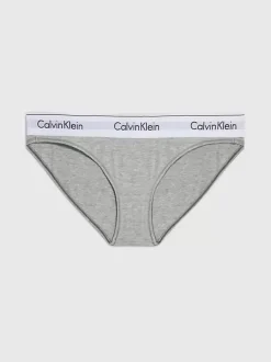 Calvin Klein Modern Cotton Bikini Brief  Grey Heather
