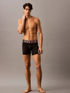 Calvin Klein 3-Pack Boxer Briefs – Intense Power Cotton Black Punch