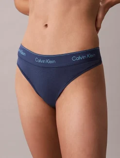 Calvin klein Thong – Icon Cotton Modal Dark Denim