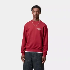 Carhartt WIP Alumni Sweatshirt Scarlet