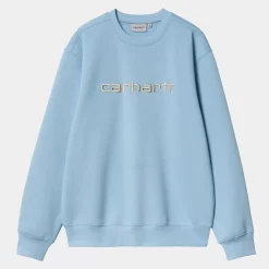 Carhartt WIP Carhartt Sweatshirt Bluebird/Fleur de Sel