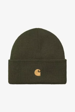 Carhartt WIP Chase Beanie Olive/Gold