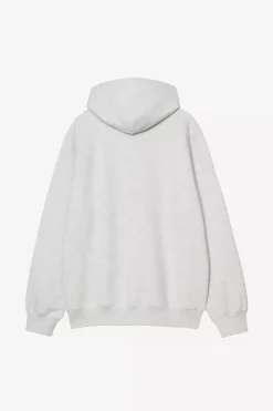 Carhartt WIP Hooded Wild Dog Sweatshirt Ash Heather