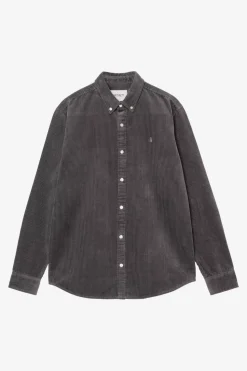 Carhartt WIP L/S Madison Cord Shirt Graphite