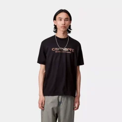 Carhartt WIP S7S Solar Chrome Script T-shirt Black