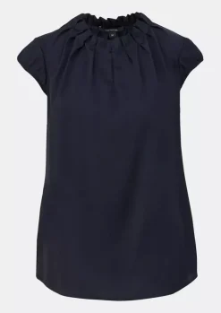 Comma, Blouse Top Navy