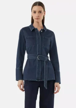 Comma, Denim Indoor Blazer Blue