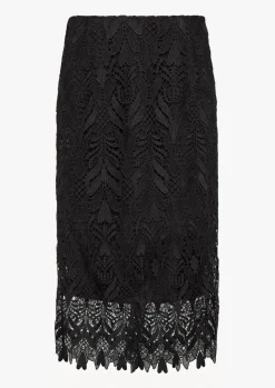 Comma, Lace Skirt Black