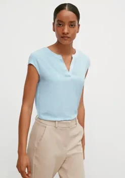 Comma, Layered Top Arctic Blue