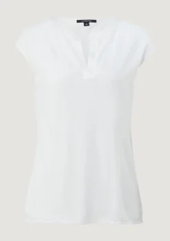 Comma, Layered Top White
