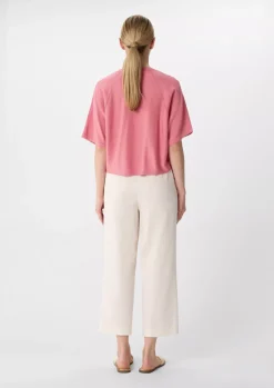 Comma, Short Sleeve Cardigan Pink