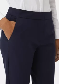 Comma, Slim Fit Trousers Navy