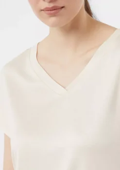 Comma, T-shirt Beige