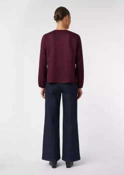 Comma, Viscose Blouse Berry