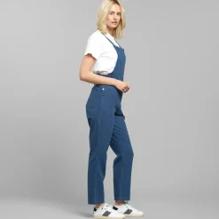 Dedicated Jumpsuit Emmaboda Work Stripe Dark Blue