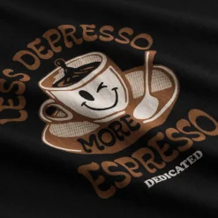 Dedicated T-shirt Stockholm Depresso Black