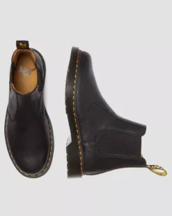 Dr. Martens 2976 Ambassador Leather Boots Black