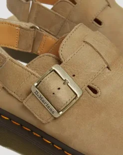 Dr. Martens Jorge II Patchwork Sandals Savannah Tan