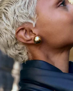 Edblad Bead Studs Gold