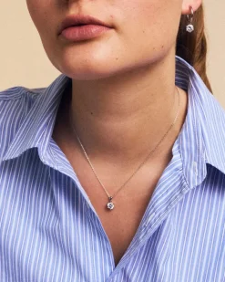 Edblad Crown Necklace L Steel