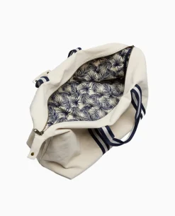 Fenella Smith Bodhi Voyager Large Weekender Cream