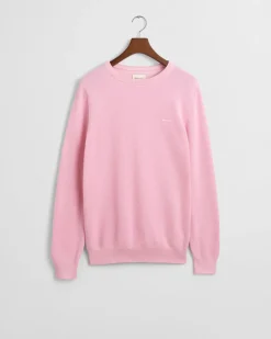 Gant Cotton Pique Sweater California Pink