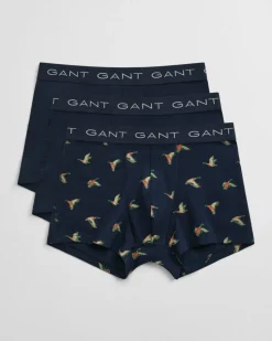 Gant Duck Print Trunk Marine