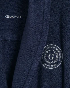 Gant Home Crest Robe Marine