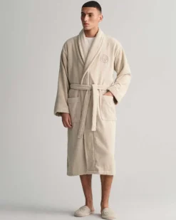 Gant Home Crest Robe Putty